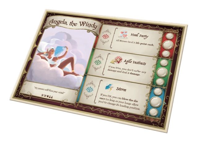 HORHG169 Horrible Guild Game Studio Dungeon Fighter: Angela Windy Hero Sheet main product photo