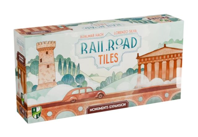 HORHG257 Horrible Guild Game Studio Railroad Tiles: Monuments Expansion main product photo