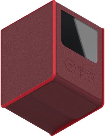 HPLRFG-MX1-009010 Heavy Play LLC RFG Deckbox MAX 100 DS: Barbarian Red main product photo