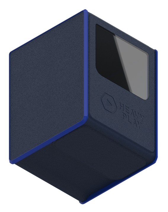 HPLRFG-MX3-007008 Heavy Play LLC RFG Deckbox MAX 133 Double Sleeved: Rogue Blue main product photo