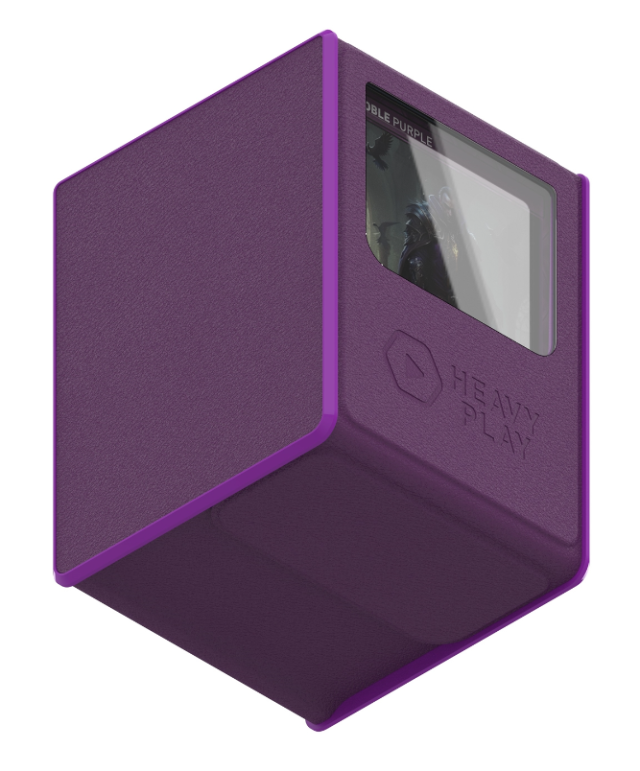 HPLRFG-MX3-022021 Heavy Play LLC RFG Deckbox MAX 133 Double Sleeved: Noble Purple main product photo
