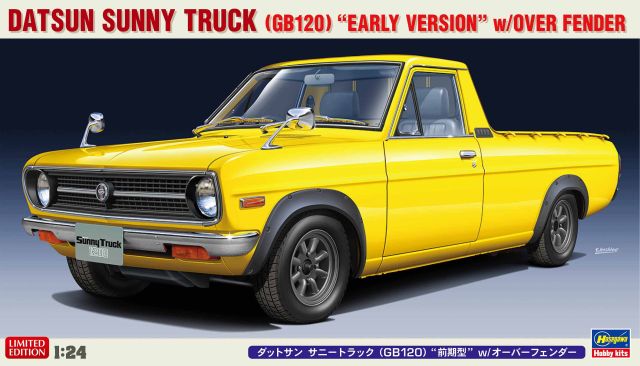HSGWA-20641 Hasegawa 1/24 Datsun Sunny Truck (GB120) "Early Version" w/Over Fender main product photo