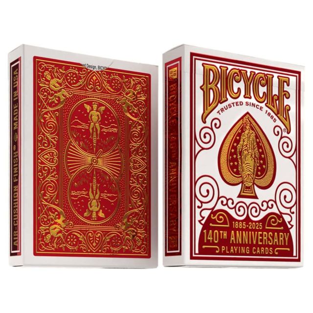 JKR10045697 US Playing Card Company Playing Cards: Bicycle: 140th Anniversary main product photo