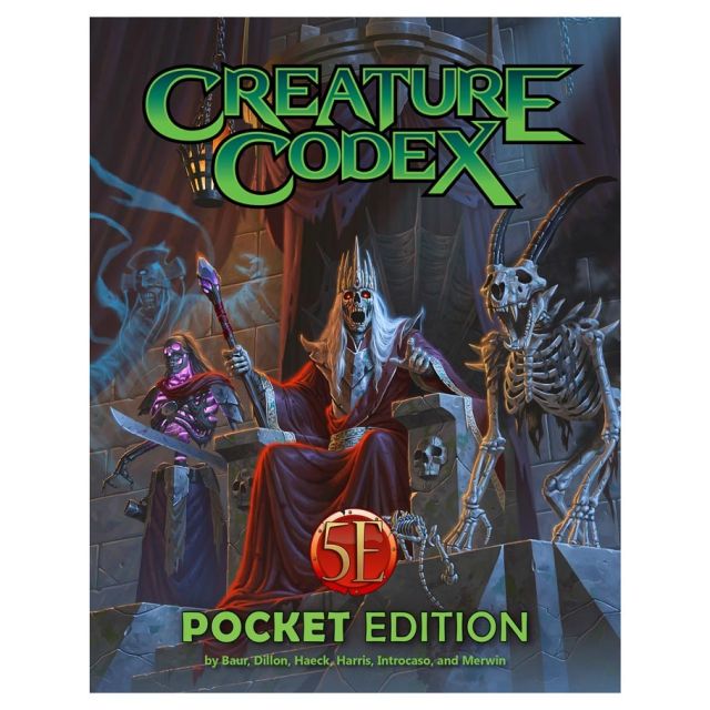 KOBCCPE Kobold Press Dungeons & Dragons Role Playing Game: 5th Edition: Creature Codex: Pocket Edition main product photo