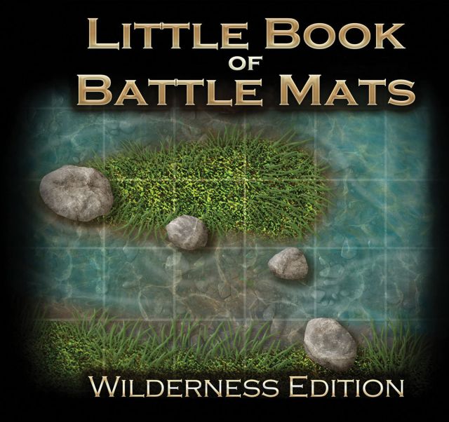 LBM024 Loke Battlemats Battle Mats: Little Book of Battle Mats - Wilderness Edition main product photo