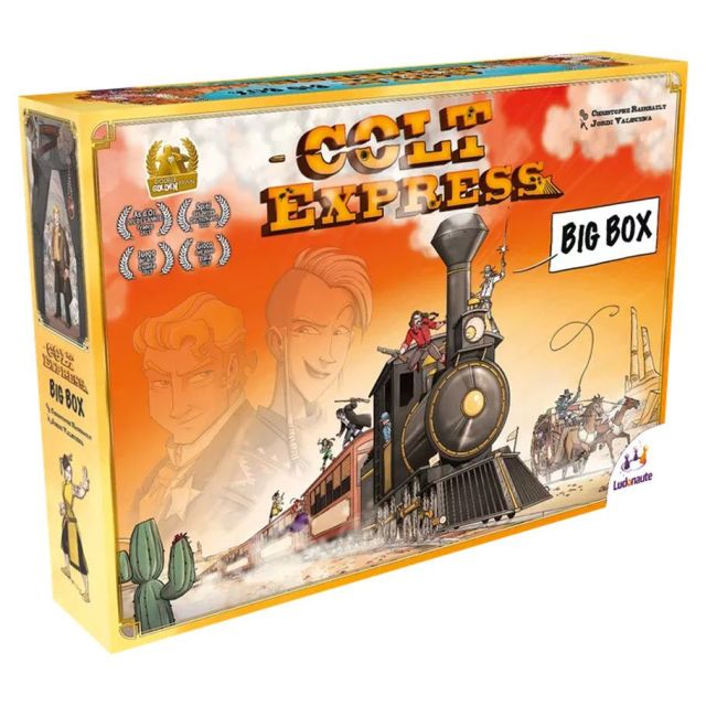 LUDCOEX11EN Ludonaute Colt Express: 10th Anniversary Edition Big Box main product photo