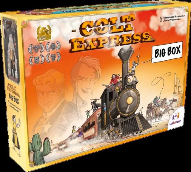 LUDLUCOEX11EN Ludonaute Colt Express: Big Box (10th Anniversary Edition) main product photo