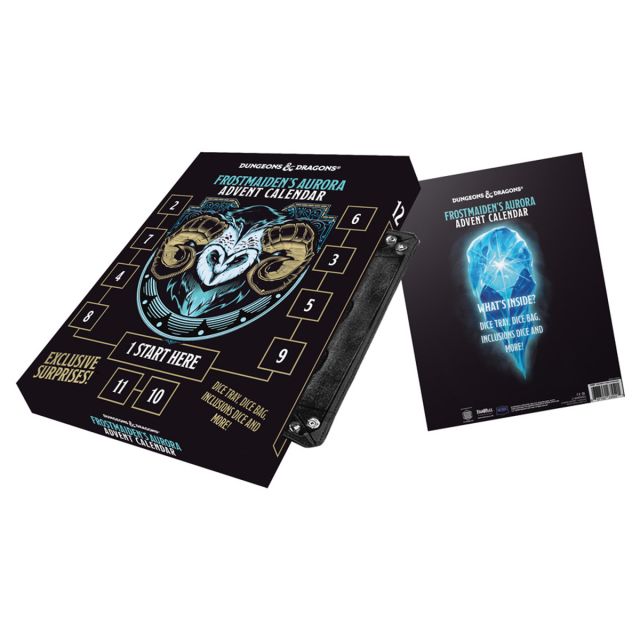 MET10980 Fanroll Dungeons & Dragons: Frostmaiden`s Aurora Holiday Advent Calendar 2025 main product photo