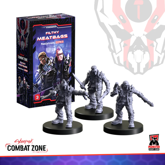 MFC45120 Monster Fight Club Cyberpunk RED: Combat Zone - Filthy Meatbags (Maelstrom Gonks) main product photo