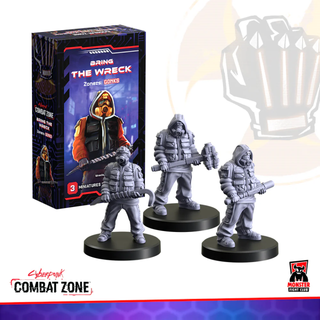 MFC45128 Monster Fight Club Cyberpunk RED: Combat Zone - Bring the Wreck (Zoner Gonks) main product photo