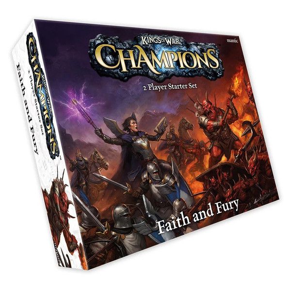 MGCKWM129 Mantic Entertainment Kings of War: Champions Faith & Fury 2-Player Set main product photo