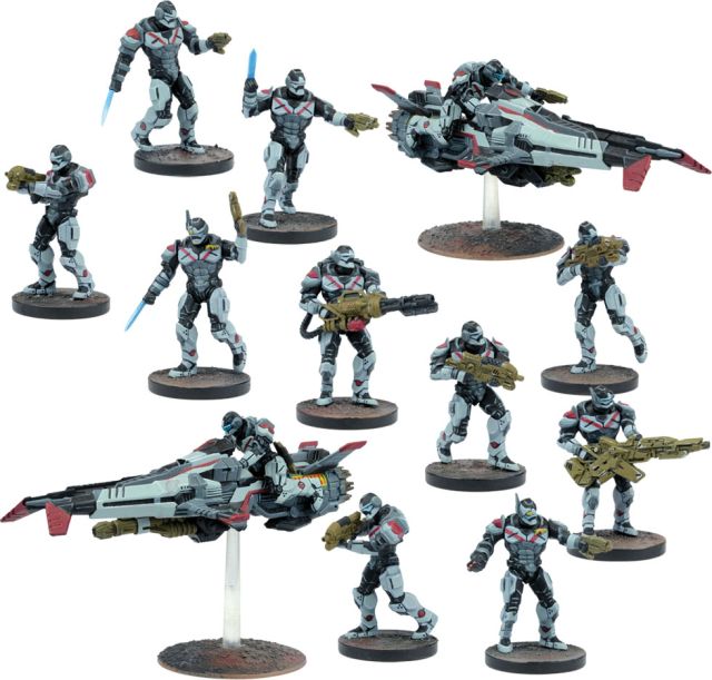 MGEMGDZE103 Mantic Entertainment Deadzone: Enforcer Strike Protocol Starter main product photo