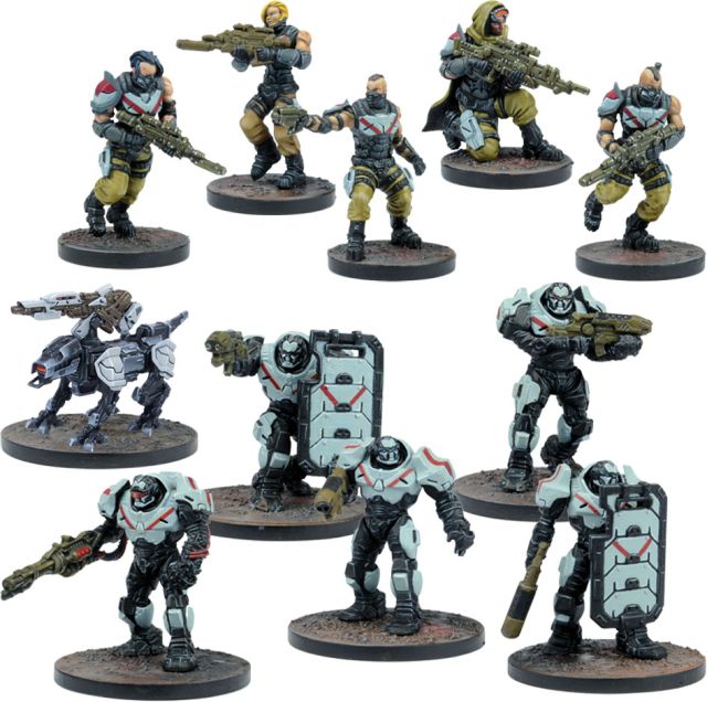 MGEMGDZE104 Mantic Entertainment Deadzone: Enforcer Insurgence Protocol Starter main product photo