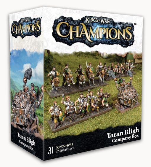 MGEMGKWHF104 Mantic Entertainment Kings of War: Champions - Taran Bligh Company Box main product photo