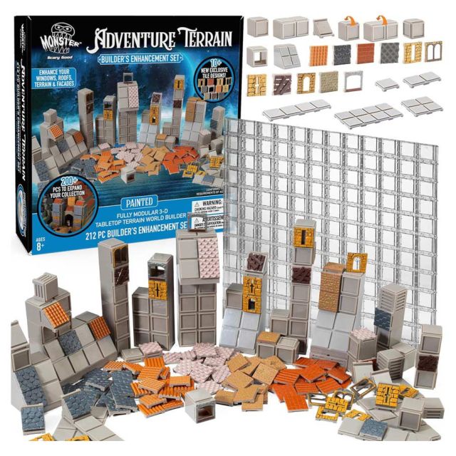 MONBEP214 Monster Protectors Monster Adventure Terrain: Painted: Terrain Builder Enhancement Set (212pc) main product photo