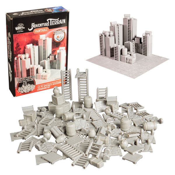 MONRMATSPET523 Monster Protectors Monster Adventure Terrain: Unpainted: Specialty Accessories (121pc) main product photo