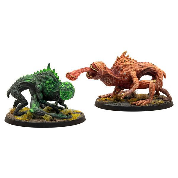 MUH01620118 Modiphius Entertainment Fallout: Minis: Cryptids: Snallygasters main product photo