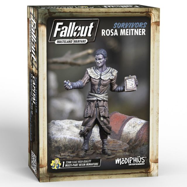 MUH0190802 Modiphius Entertainment Fallout: Wasteland Warfare: Survivors Rosa Meitner main product photo