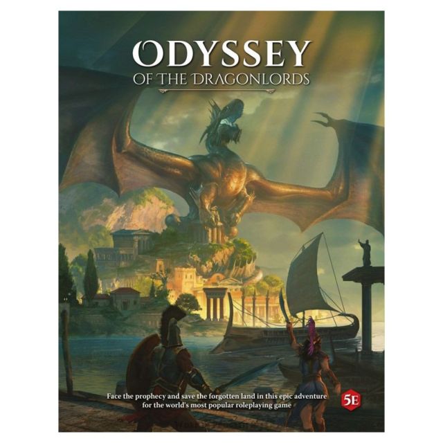 MUH051946 Modiphius Entertainment Dungeons & Dragons 5th Edition: Odyssey of the Dragonlords: Role Playing Game Corebook main product photo