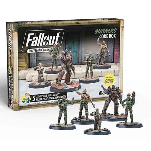 MUH052218 Modiphius Entertainment Fallout: Wasteland Warfare - Gunners Core Box main product photo