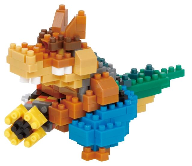 NABLK-21869 Nanoblock Character Collection Series, Dingodile 'Crash Bandicoot' main product photo