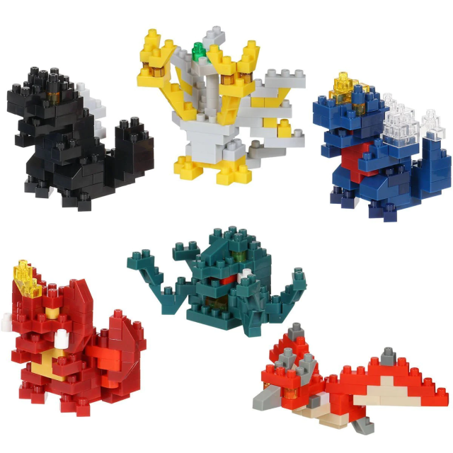 NABLK-22413 Nanoblock Mininano Series Godzilla Assortment 2 (Blind Box of 6) "GODZILLA" main product photo