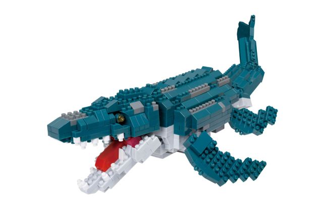 NABLK-22859 Nanoblock Advanced Hobby Series Dinosaur Deluxe Edition Mosasaurus "Dinosaurs" main product photo