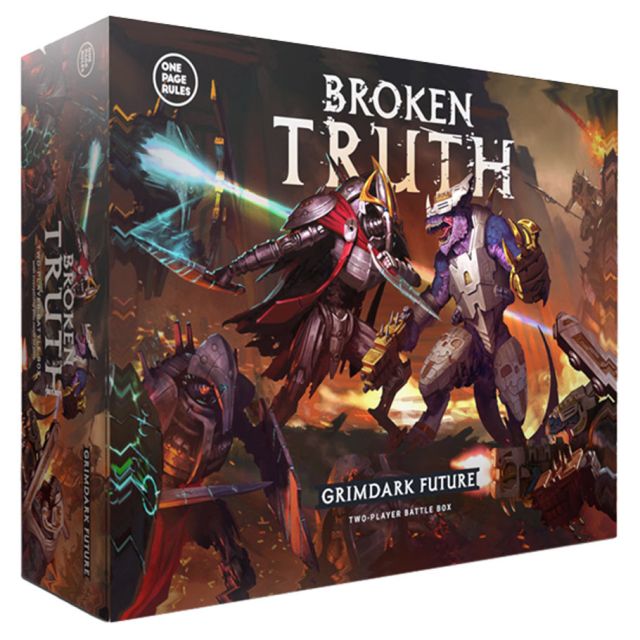 OPRGF2P002 OPR One Page Rules One Page Rules: Grimdark Future: Broken Truth Master Box main product photo