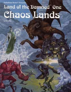PAL0468 Palladium Books Palladium Fantasy RPG: Land of the Damned 1 Chaos Lands main product photo