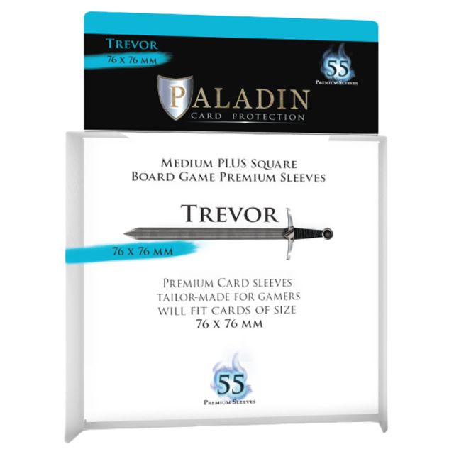 PALTRECLR Paladin Card Protection Deck Protector: Paladin: Trevor: Transparent (79mmX79mm) (55) main product photo