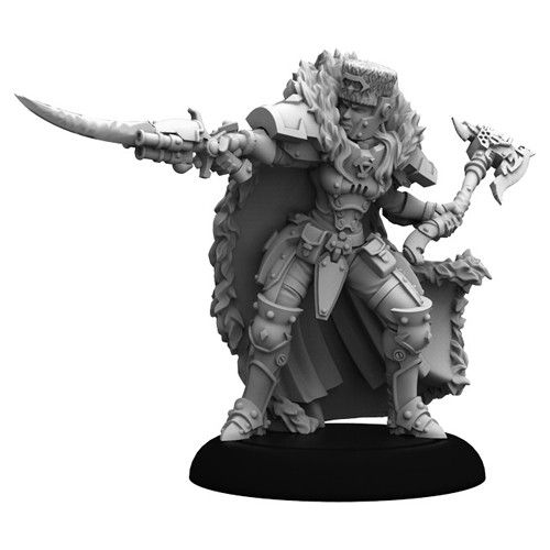 PIP24003 Privateer Press Warmachine: Kapitan Ekaterina Baranova Khador Warcaster (Resin) main product photo