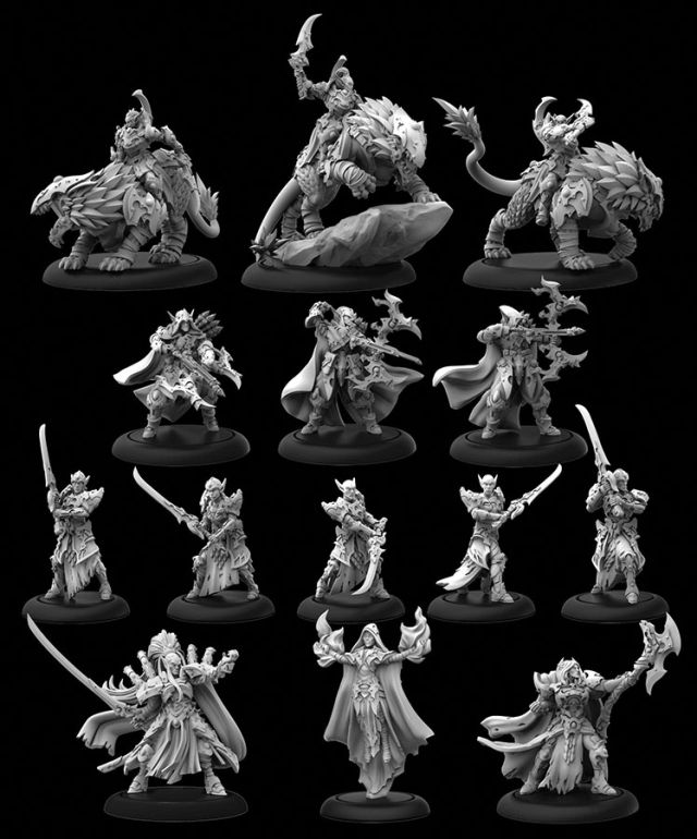 PIP27002 Privateer Press Warmachine MKIV: Dusk House Kallyss Army Expansion main product photo