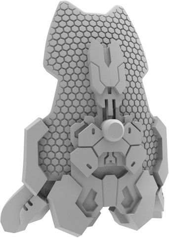 PIP83022 Privateer Press Warcaster: Force Barrier Iron Star Alliance Mantlet main product photo