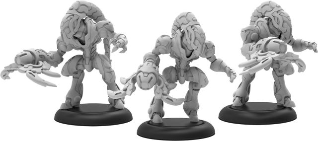 PIP87007 Privateer Press Warcaster: Saber Guardians Empyrean Squad main product photo