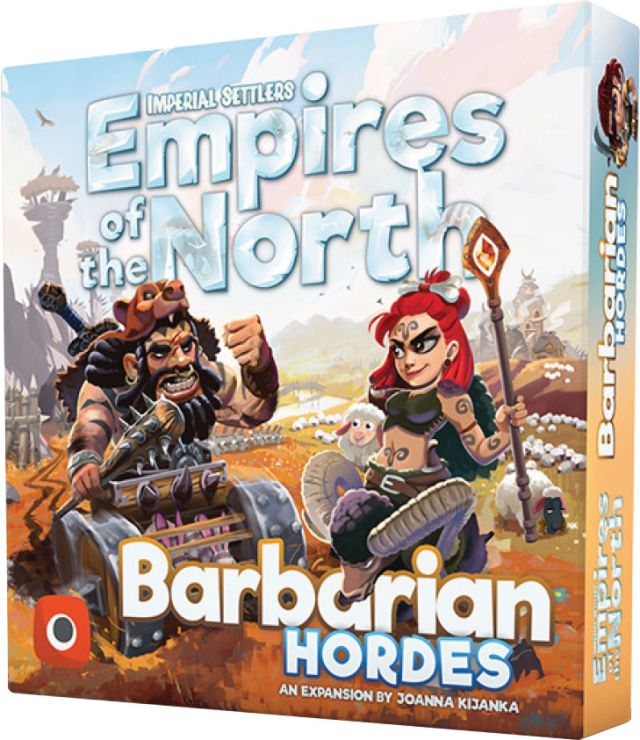 PLG1234 Portal Games Imperial Settlers: Empires of the North Barbarian Hordes main product photo