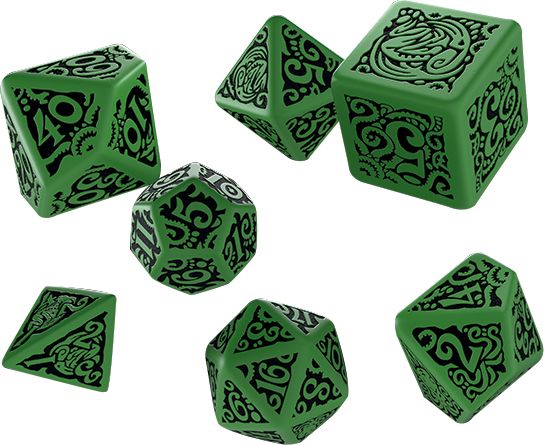 QWSSCTC16 Q-Workshop Call of Cthulhu: The Other Gods Dice Set Cthulhu (7) main product photo