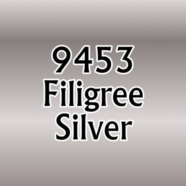 REM09453 Reaper Miniatures Master Series Paints Bones: Filigree Silver main product photo