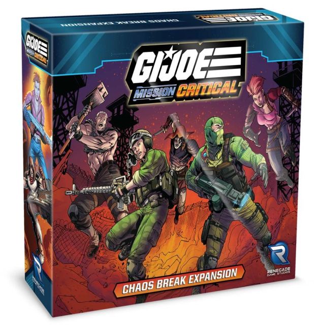 REN02529 Renegade Game Studios G.I. JOE: Mission Critical: Chaos Break Expansion main product photo
