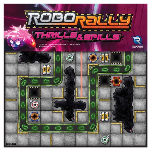 REN02636 Renegade Games Studios Robo Rally: Thrills & Spills Expansion main product photo