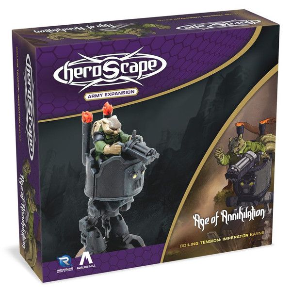 REN02790 Renegade Games Studios Heroscape: Boiling Tension: Imperator Kayne Army Expansion main product photo