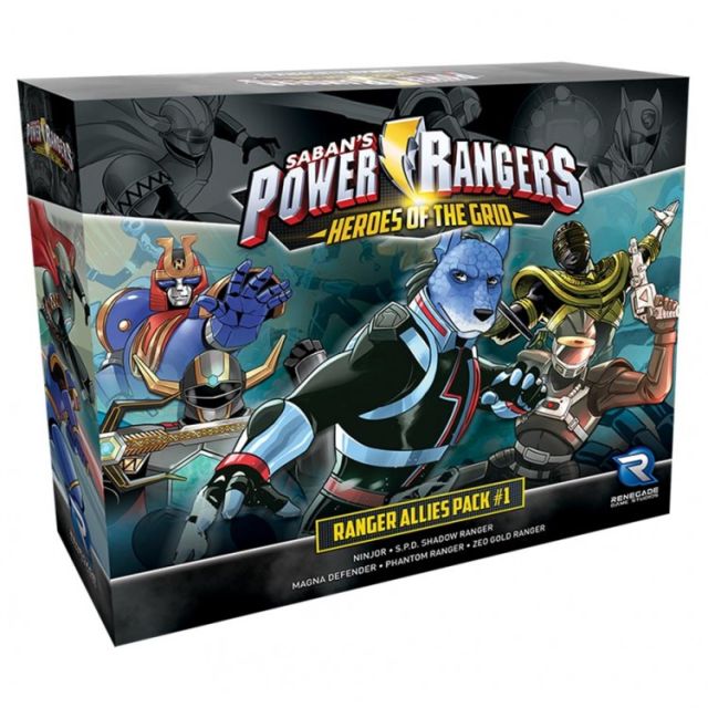 REN2078 Renegade Game Studios Power Rangers: Heroes of the Grid: Allies Pack #1 main product photo
