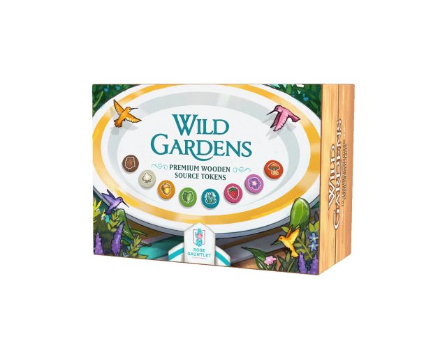 RGB03003 Rose Gauntlet Entertainment Wild Gardens: Premium Wooden Source Token Pack main product photo