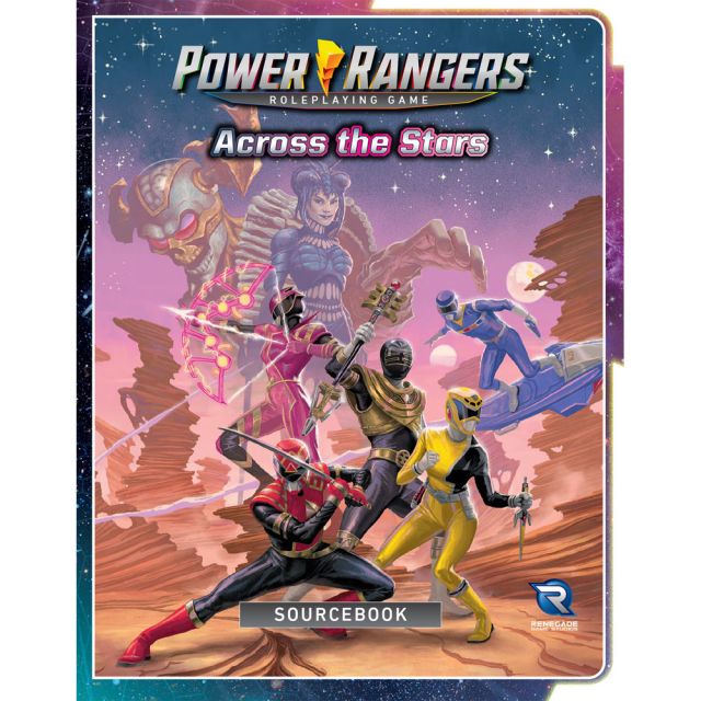 RGS01112 Renegade Games Studios Power Rangers Role playing Game: Across the Stars Sourcebook main product photo