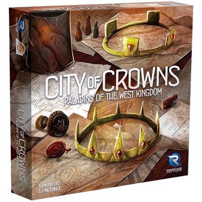 RGS02252 Renegade Game Studios Paladins of the West Kingdom: City of Crowns Expansion main product photo