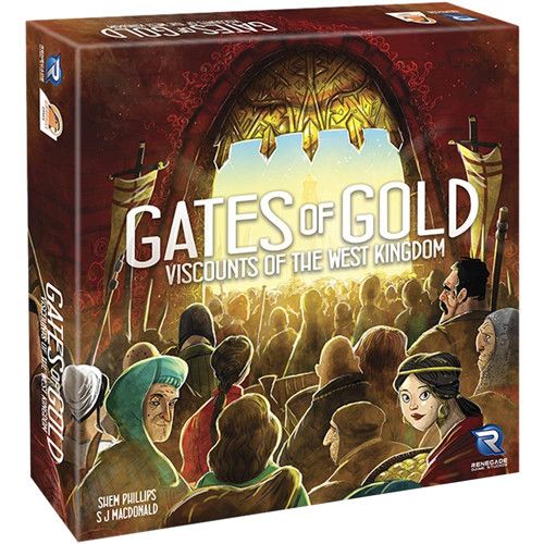 RGS02256 Renegade Games Studios Viscounts of the West Kingdom: Gates of Gold Expansion main product photo