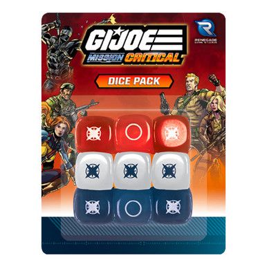 RGS02435 Renegade Games Studios G.I. JOE: Mission Critical - Dice Pack main product photo