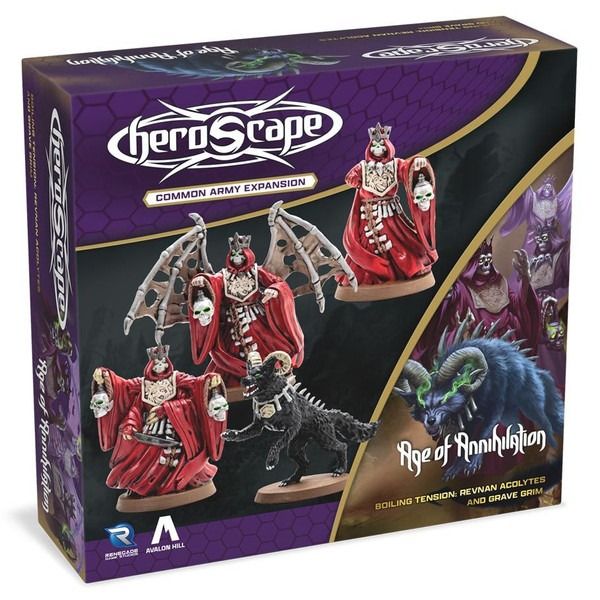 RGS02794 Renegade Games Studios Heroscape: Revnan Acolytes and Grave Grim Army Expansion main product photo