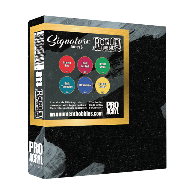 MONMPA-SET-S06 Monument Hobbies Pro Acryl: Signature Series Set 6 - Rogue Hobbies main product photo