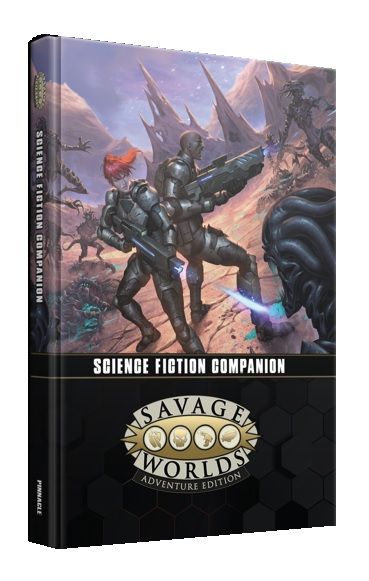 S2P10515 Pinnacle Entertainment Group Savage Worlds Role Playing Game: Science Fiction Companion (SWADE) main product photo