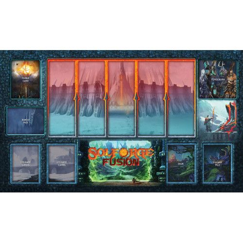 SBESFFS1MAT Stone Blade Entertainment SolForge Fusion: Premium Play Mat main product photo